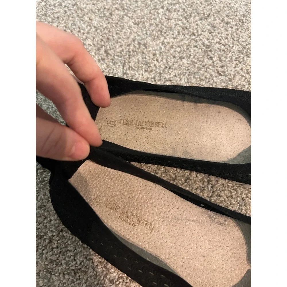 Ilse Jacobsen‎ Hornbaek Ballet Flats Comfort Walking Shoes - EU 40 US 9.5